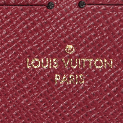 Louis Vuitton Calfskin Felicie Card Holder Insert Fuchsia 6 of 6