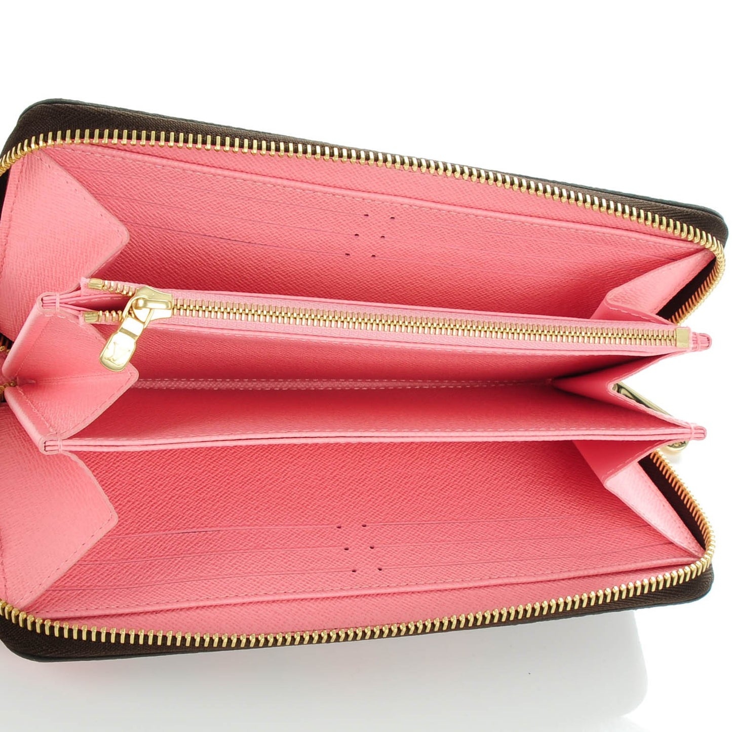 Monogram Jungle Dots Zippy Wallet Sugar Pink Poppy