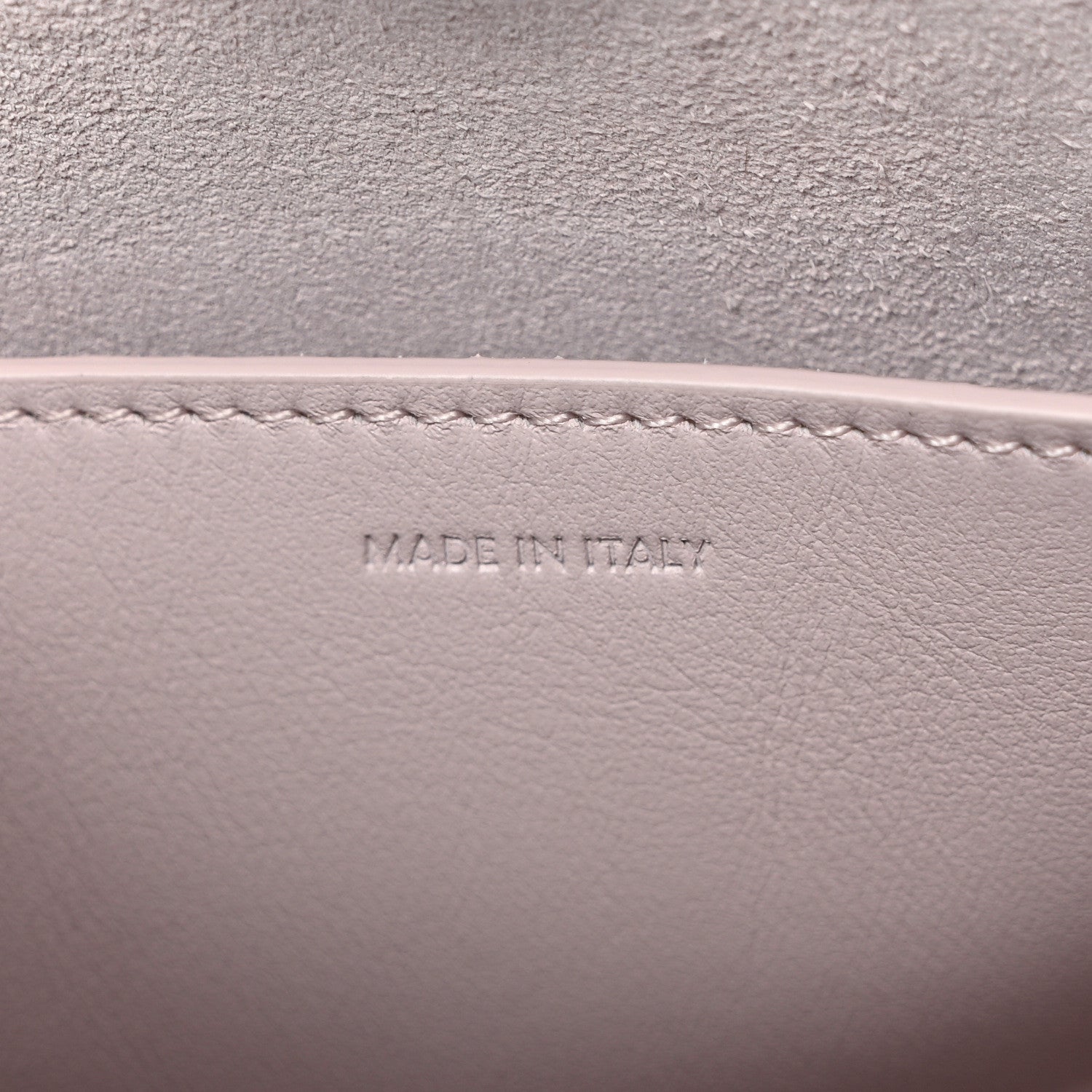 Celine Smooth Calfskin Small Cuir Triomphe Bucket Bag Poudre 7 of 9