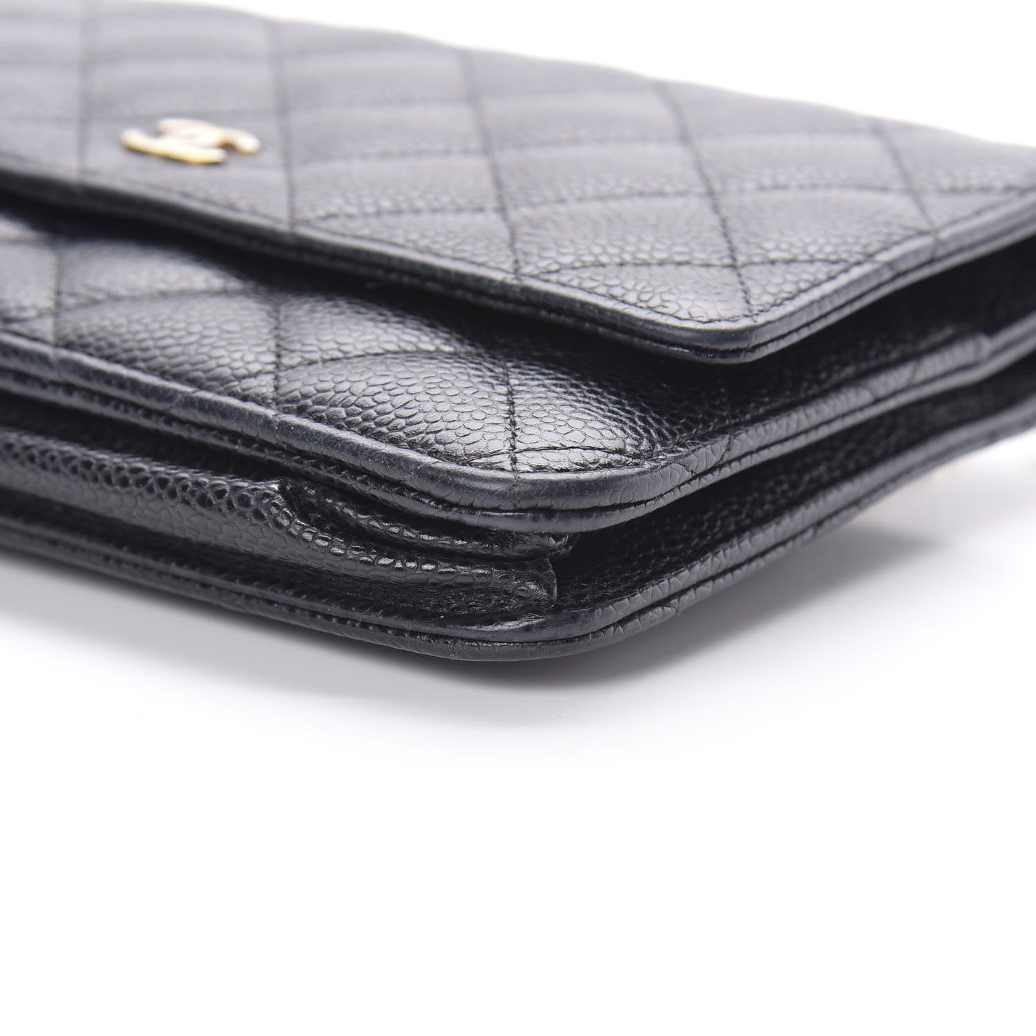 Chanel Caviar Quilted Wallet On Chain WOC Black 11 of 18