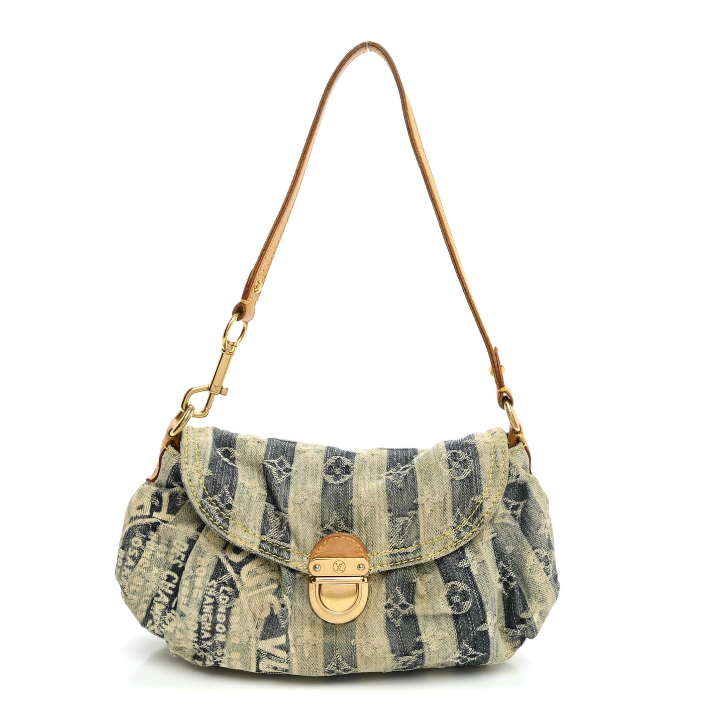 Denim Raye Mini Pleaty