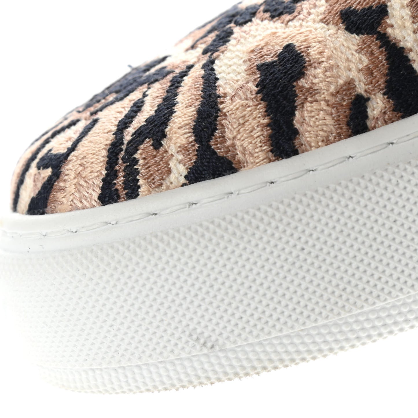 Canvas Tie and Dior Embroidered Womens Solar Slip On Sneakers 38 Multicolor