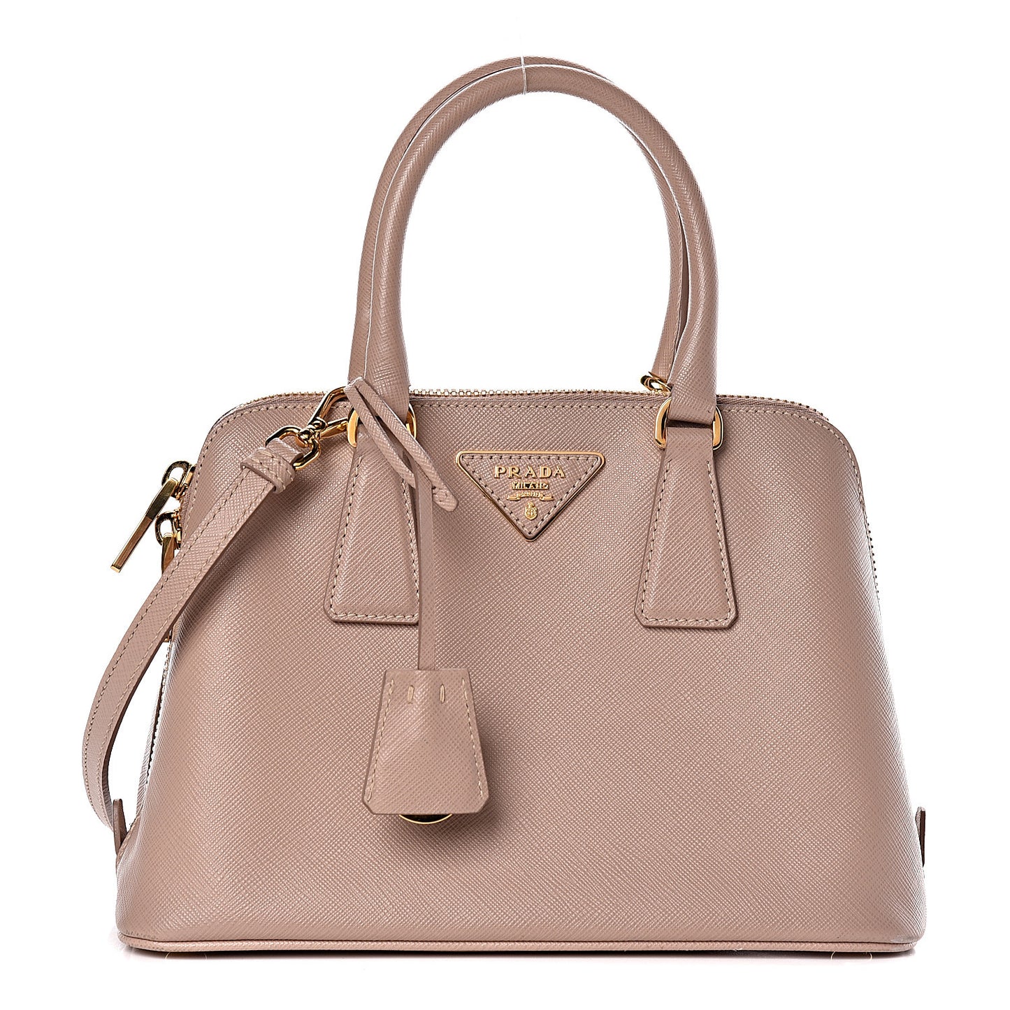 Saffiano Lux Small Promenade Tote Cammeo