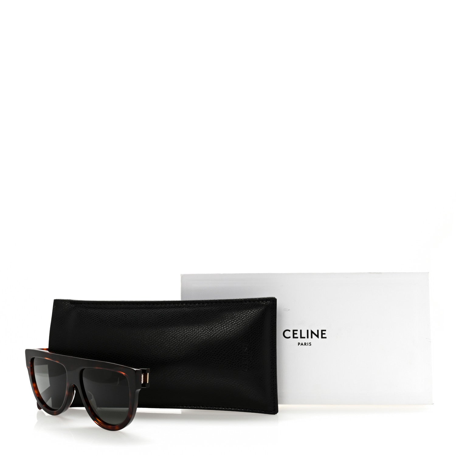 Celine Shadow Sunglasses CL 4001IN Havana 7 of 7
