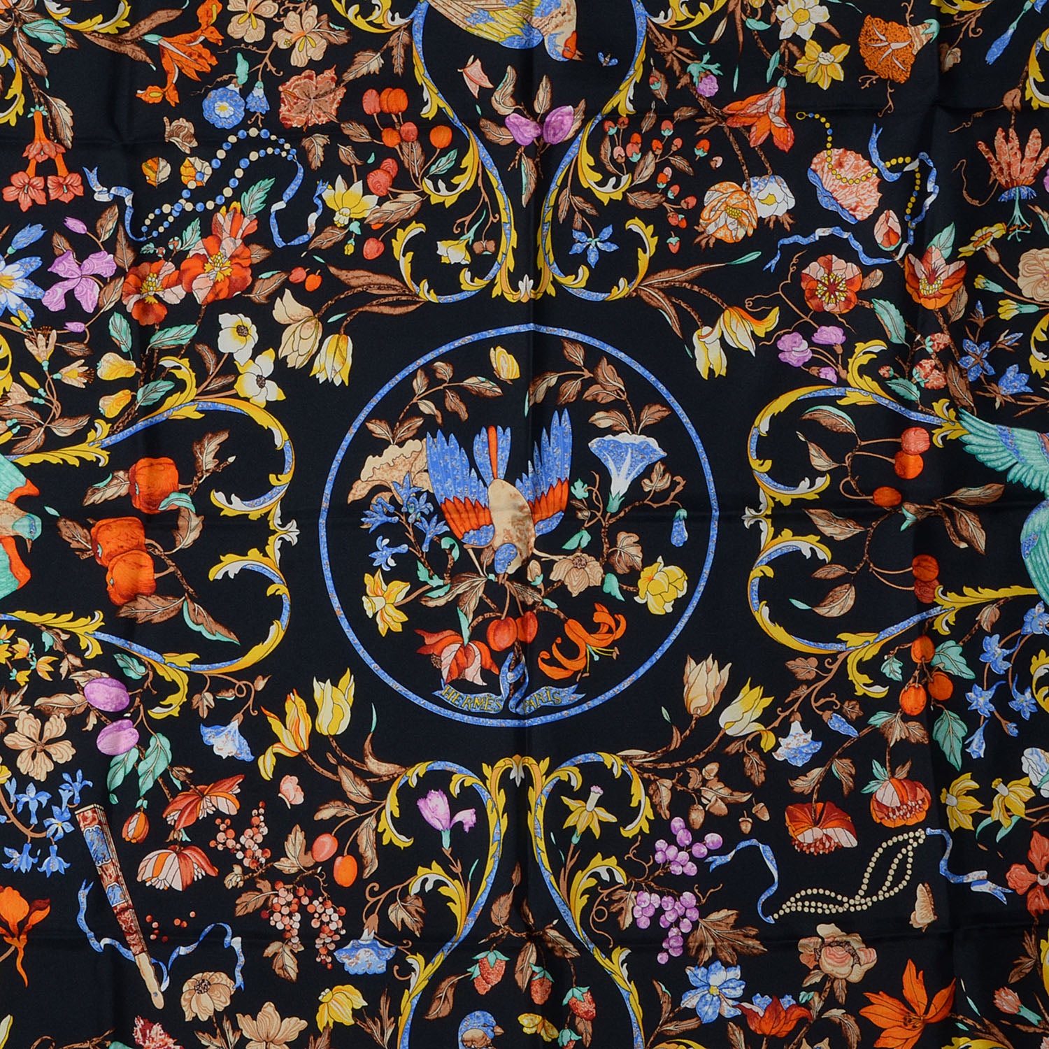 Hermes Silk Pierres D'Orient Et D'Occident Scarf 90 1 of 6