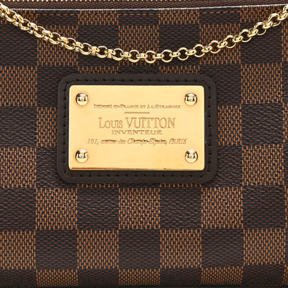 Louis Vuitton Damier Ebene Eva Clutch 9 of 9