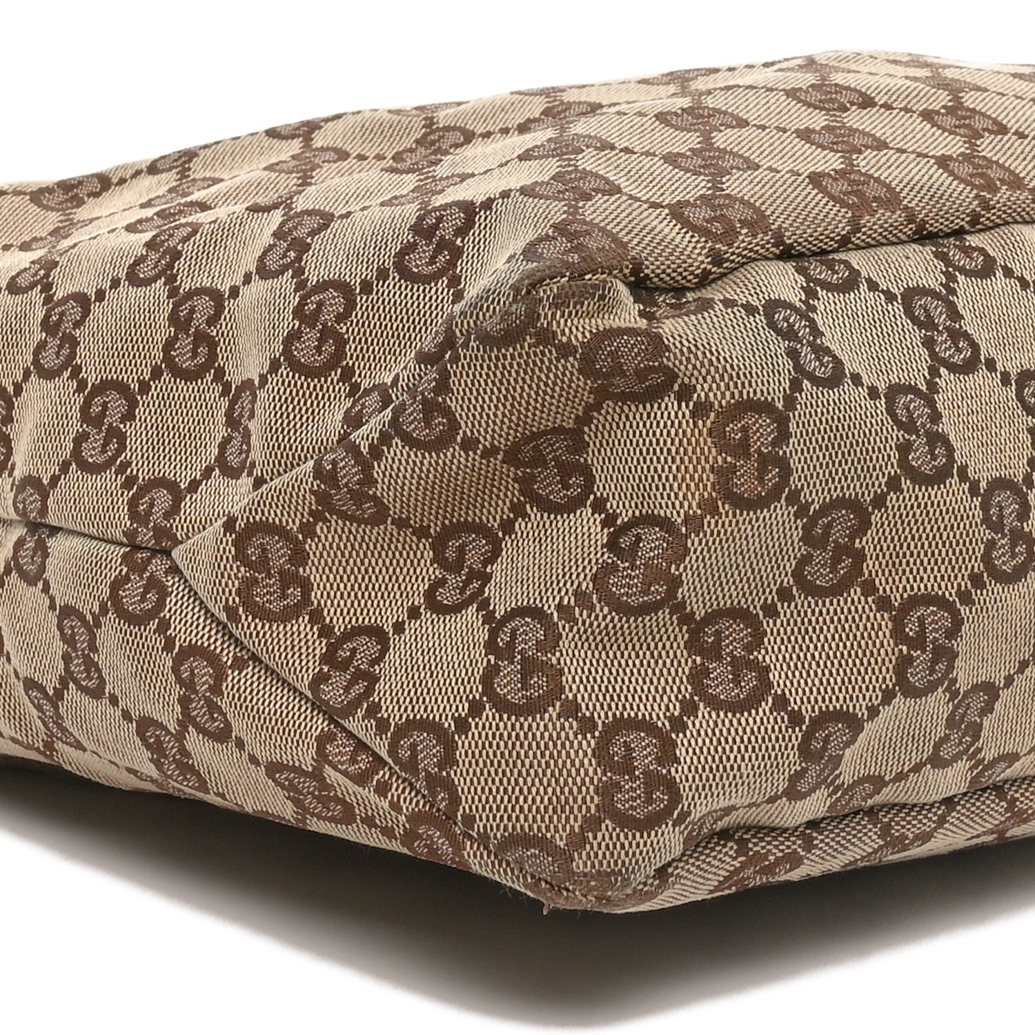 Gucci Monogram Medium Horsebit Chain Hobo Dark Brown 9 of 12