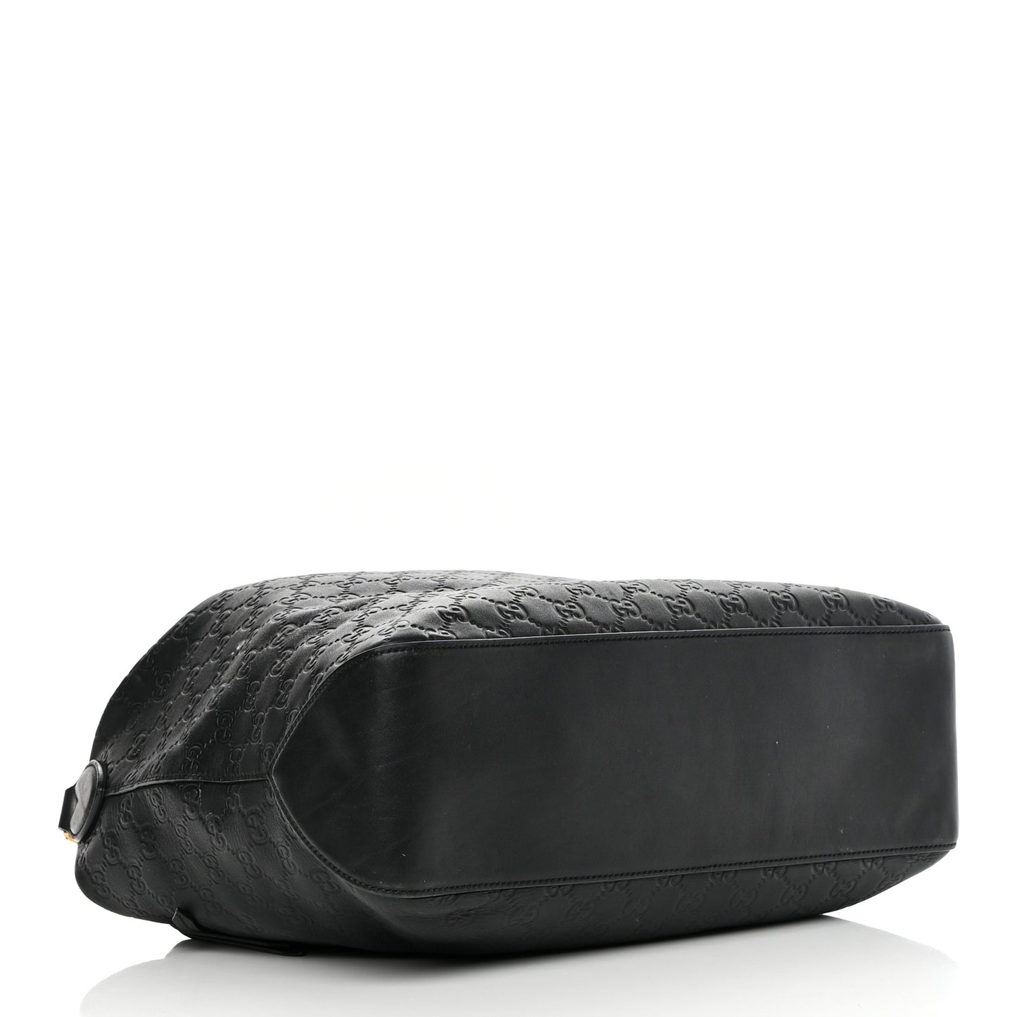 Guccissima Signature Large Linea A Hobo Black