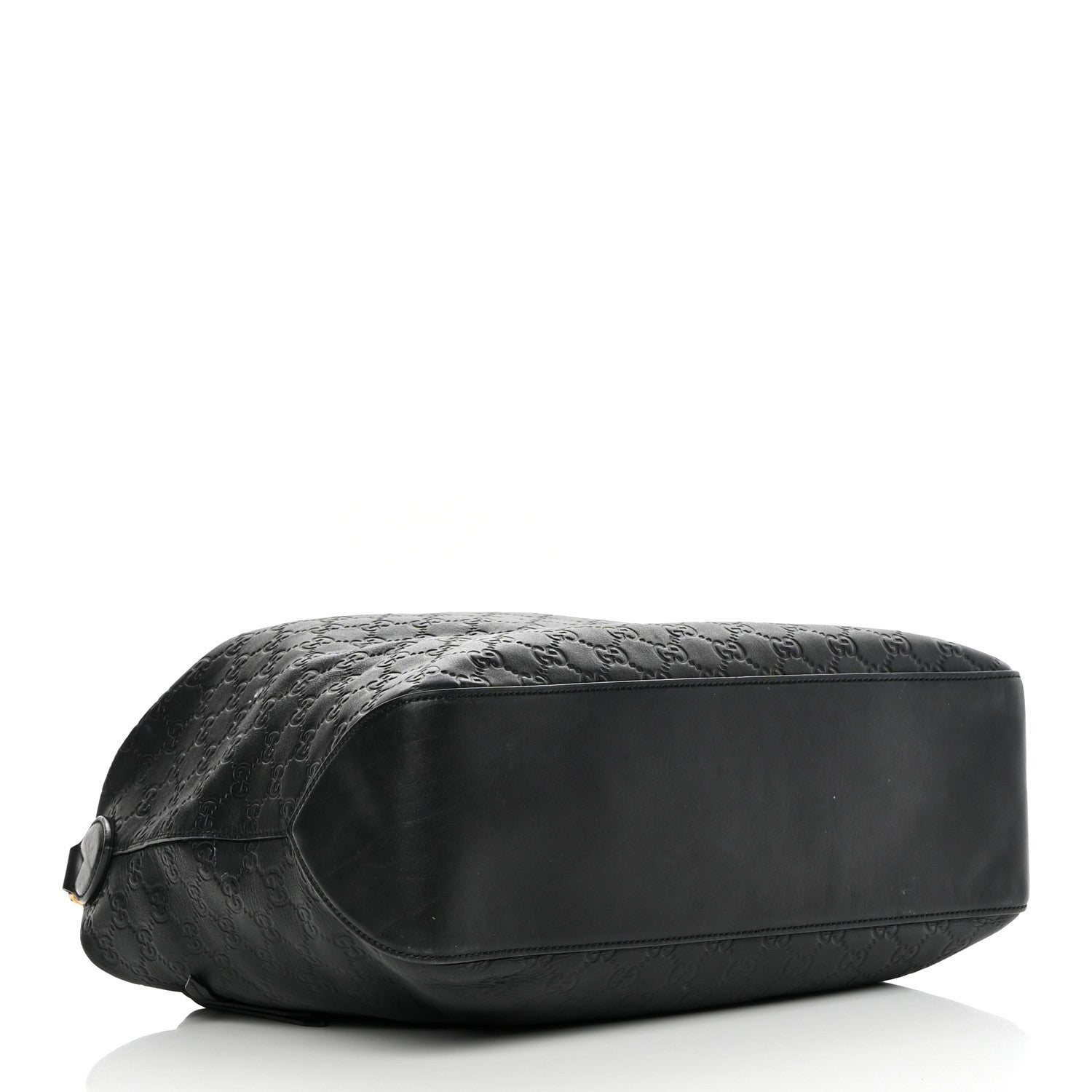 Gucci Guccissima Signature Large Linea A Hobo Black 4 of 18