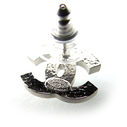 Chanel Crystal CC Logo Earrings 3 of 4