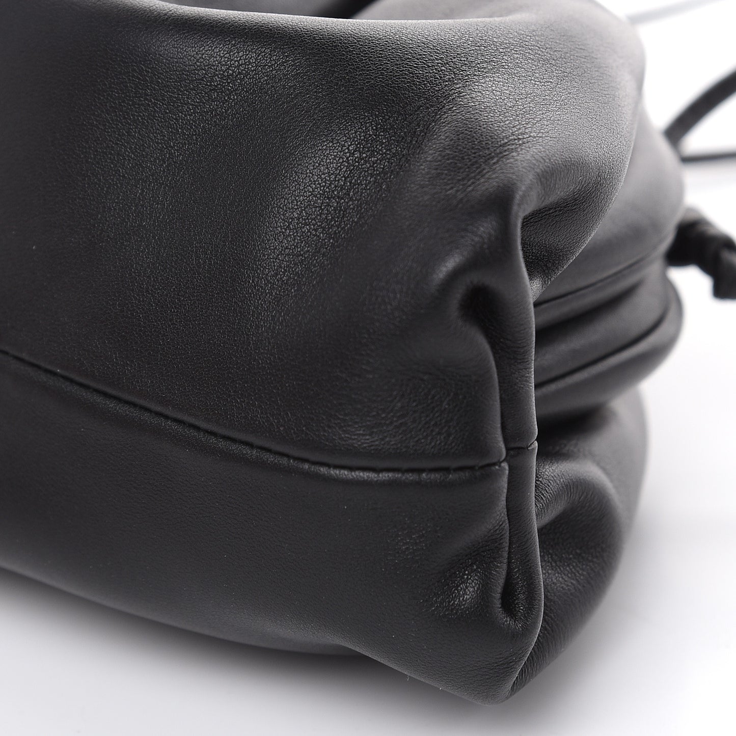 Butter Calfskin The Mini Pouch Black