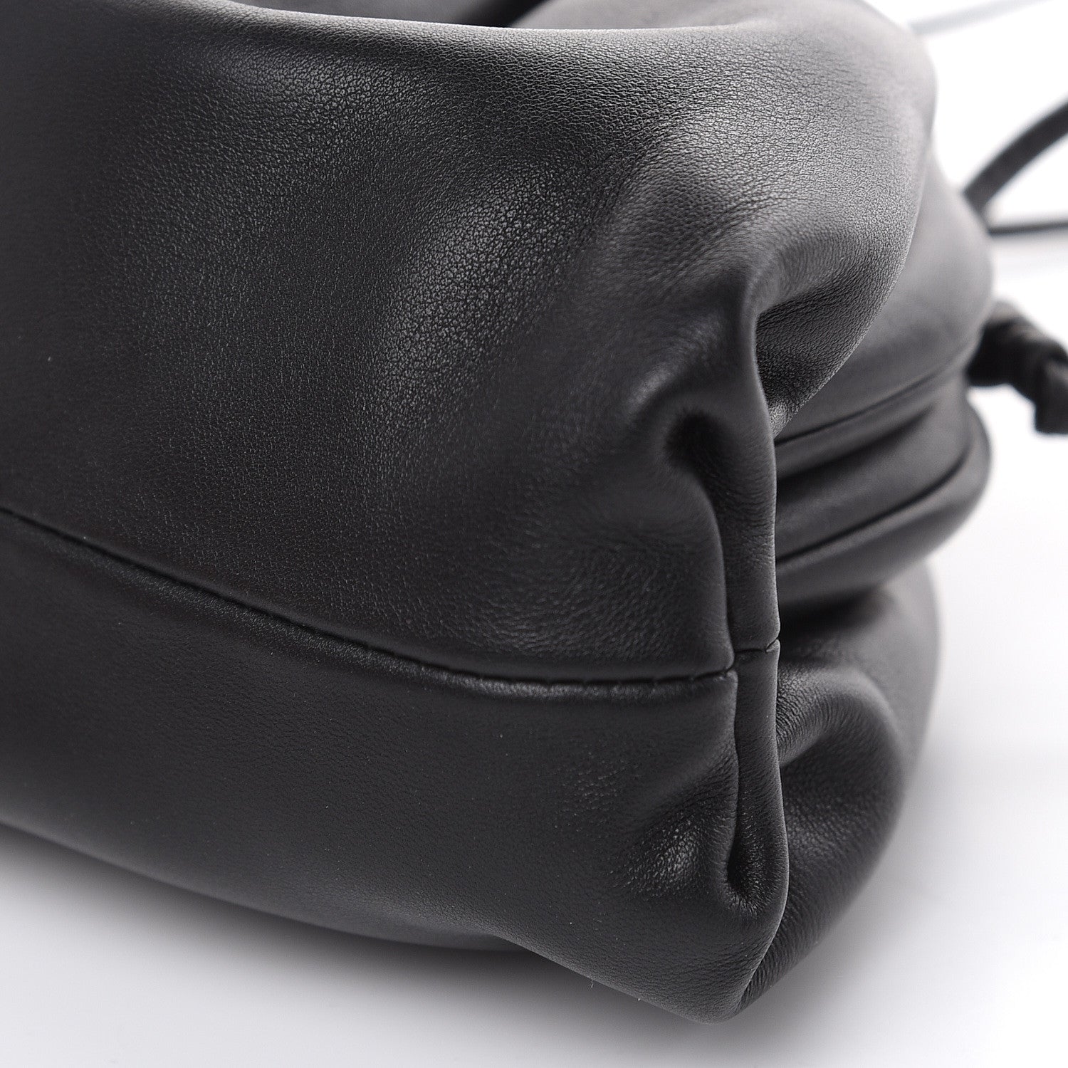 Bottega Veneta Butter Calfskin The Mini Pouch Black 9 of 9