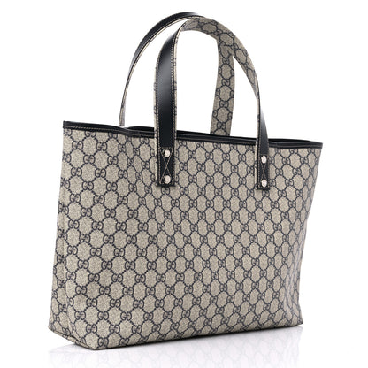 Gucci GG Plus Monogram Medium Signature Web Loop Tote Navy 3 of 11