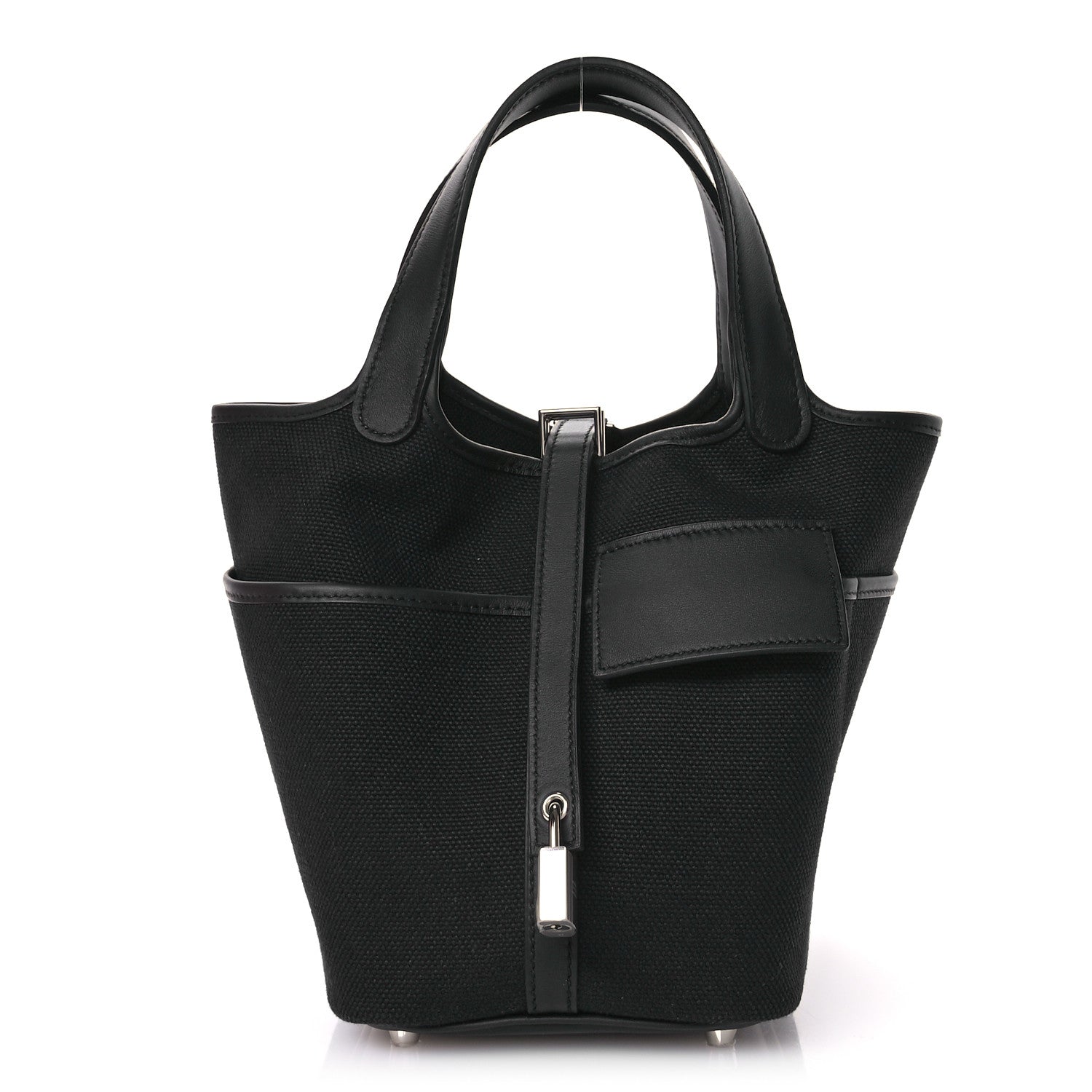 Hermes Toile Goeland Swift Cargo Picotin Lock 18 Black 1 of 11