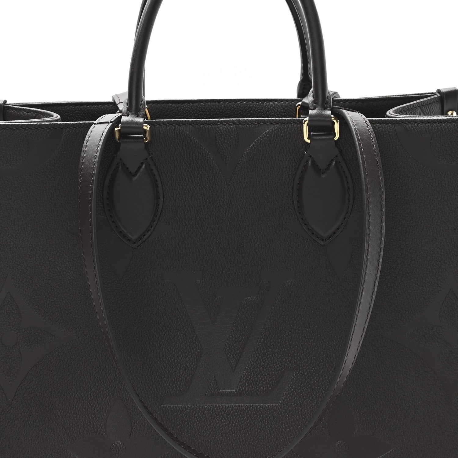 Louis Vuitton Empreinte Monogram Giant OnTheGo MM Chocolate 7 of 9