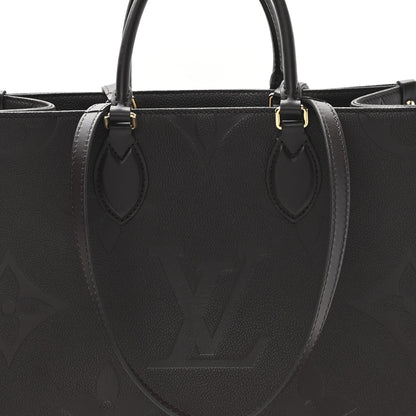 Louis Vuitton Empreinte Monogram Giant OnTheGo MM Chocolate 7 of 9