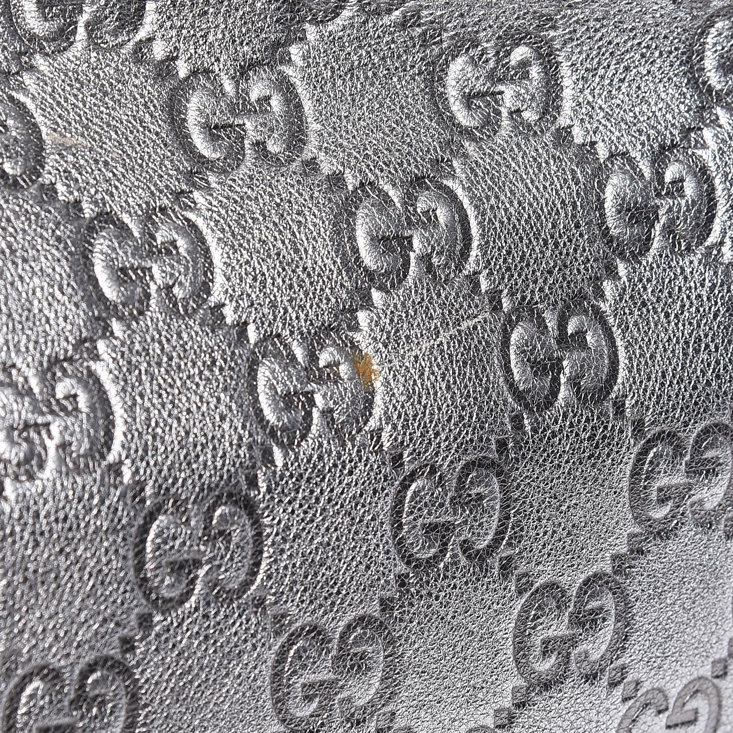 Gucci Metallic Guccissima Medium Britt Tote Silver 10 of 11