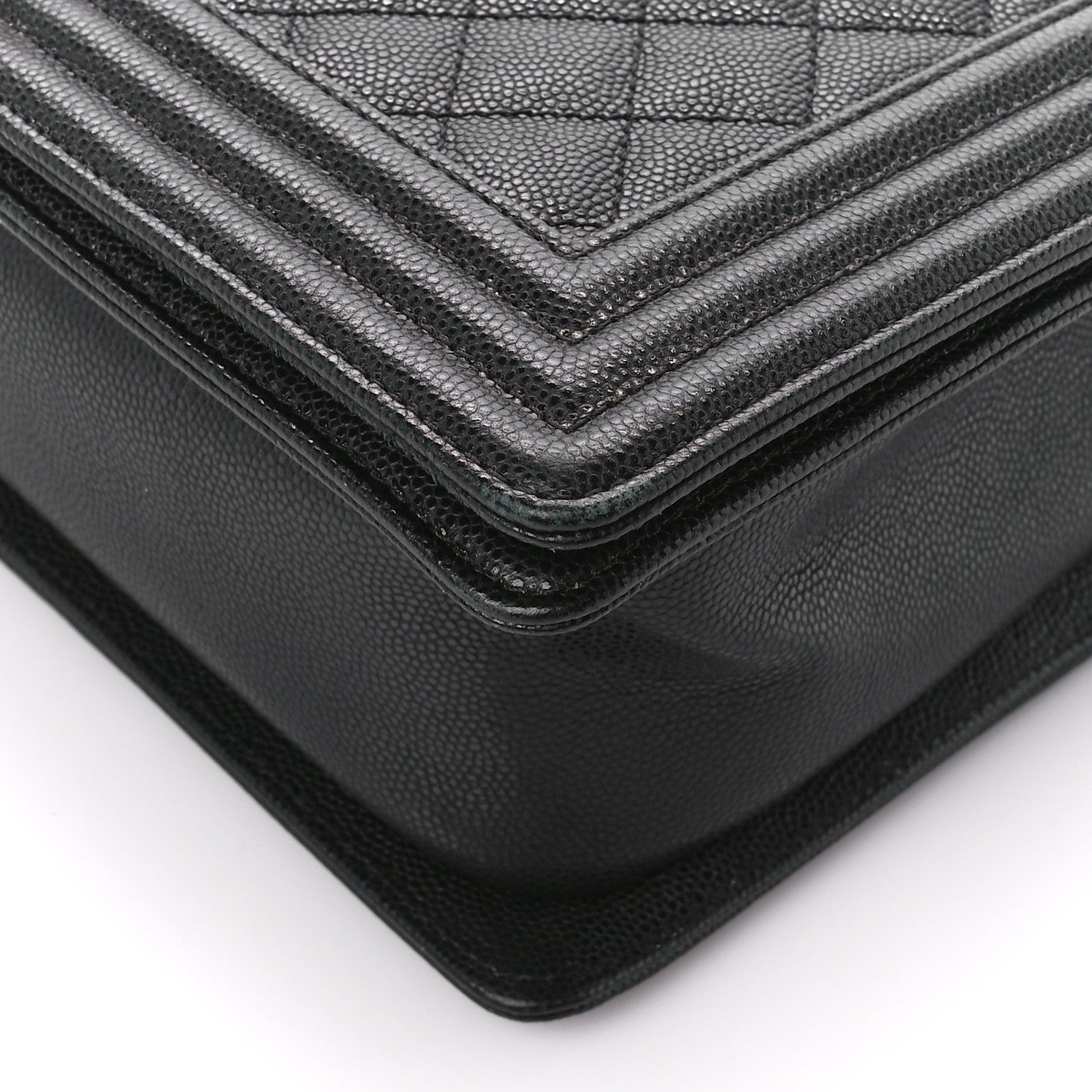 Chanel Caviar Quilted New Medium Boy Flap Black 10 of 10