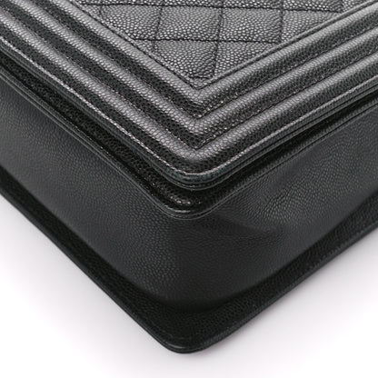 Chanel Caviar Quilted New Medium Boy Flap Black 10 of 10
