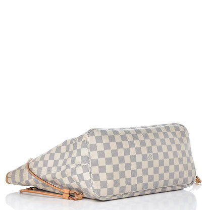 Louis Vuitton Damier Azur Neverfull MM 4 of 20