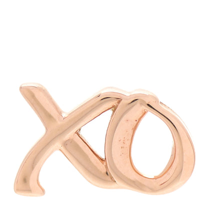 Tiffany 18K Rose Gold Paloma's Graffiti Love and Kisses Single Earring 1 of 5