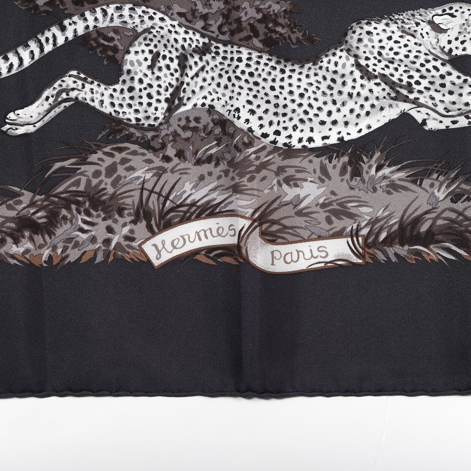 Hermes Silk Guepards Scarf 90 3 of 5