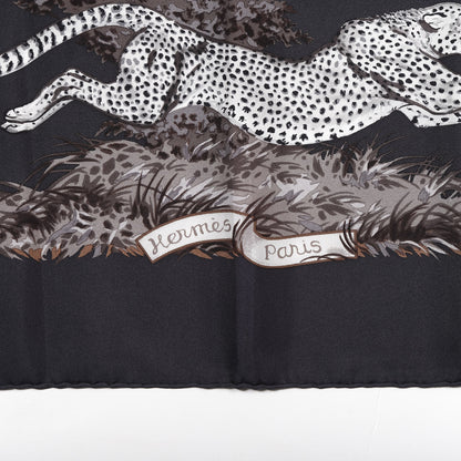 Hermes Silk Guepards Scarf 90 3 of 5