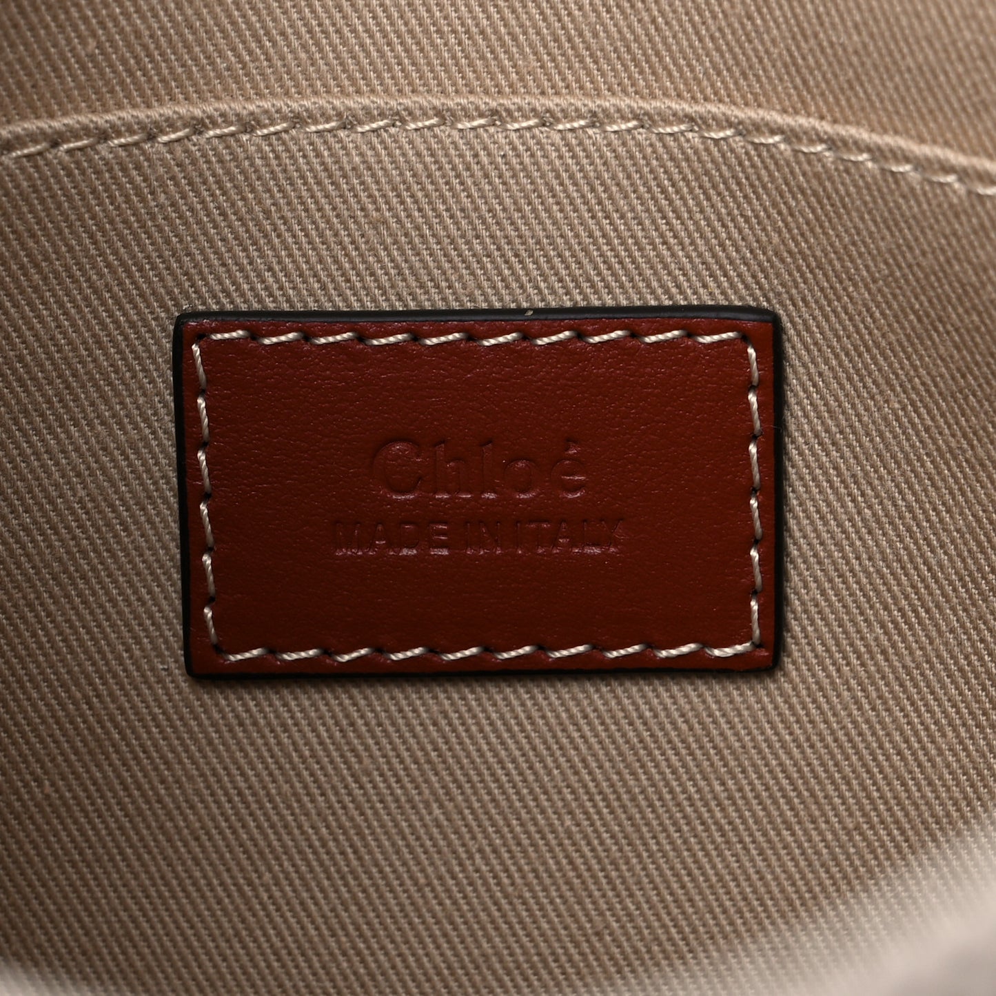 Cotton Calfskin Small Woody Ribbon Tote With Strap White Brown