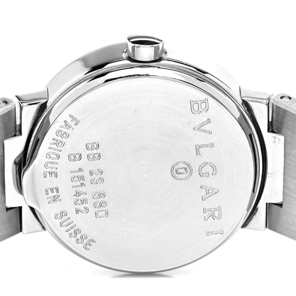 Bulgari Stainless Steel 23mm Quartz Watch Black 4 of 4