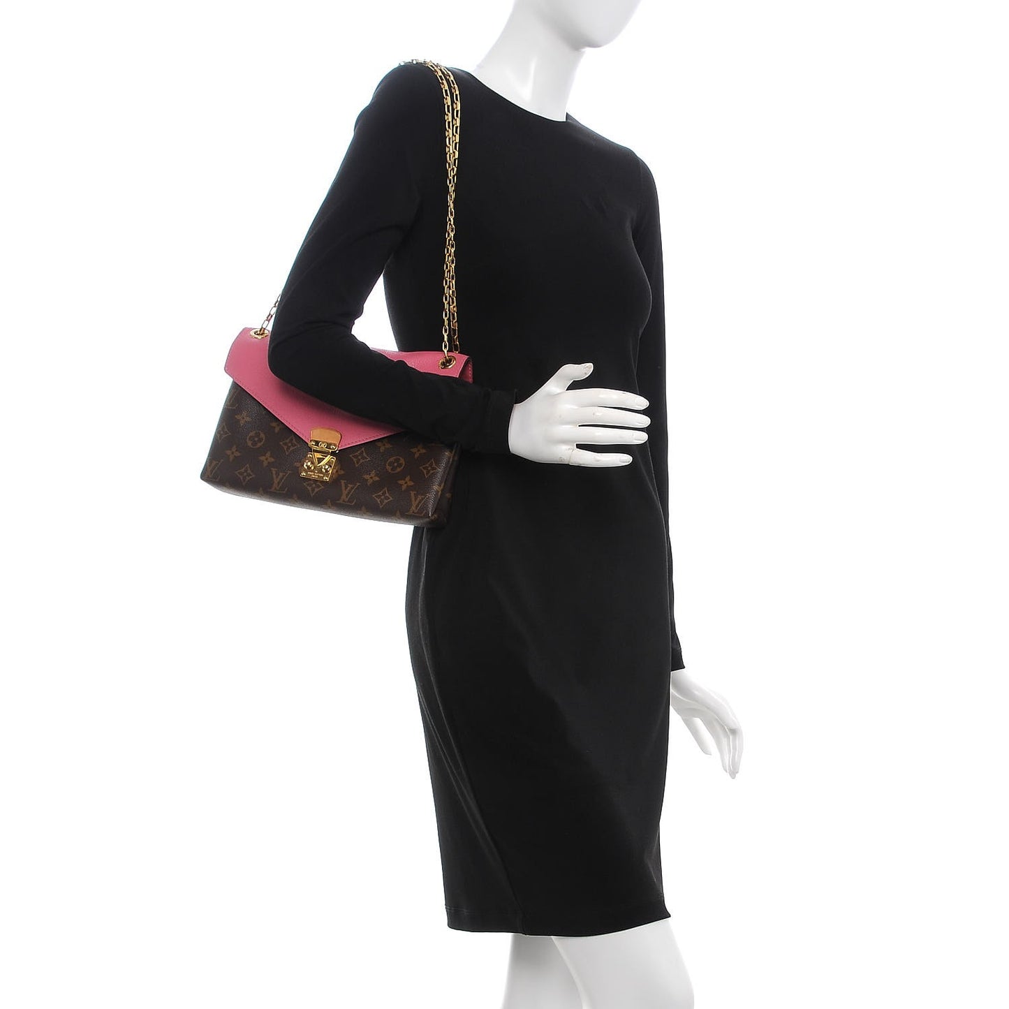 Monogram Pallas Chain Poppy
