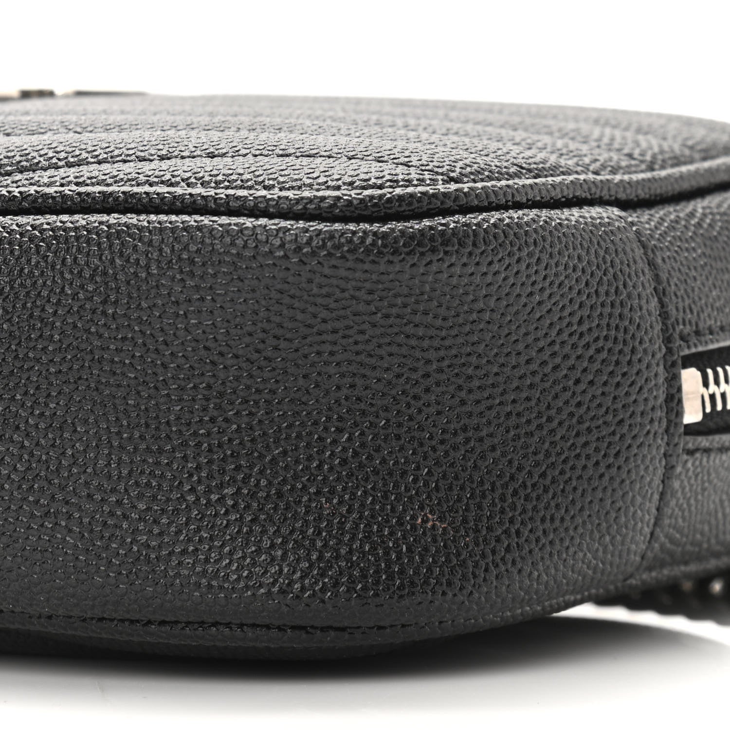 Saint Laurent Grain De Poudre Matelasse Monogram Mini Lou Camera Bag Black 10 of 11