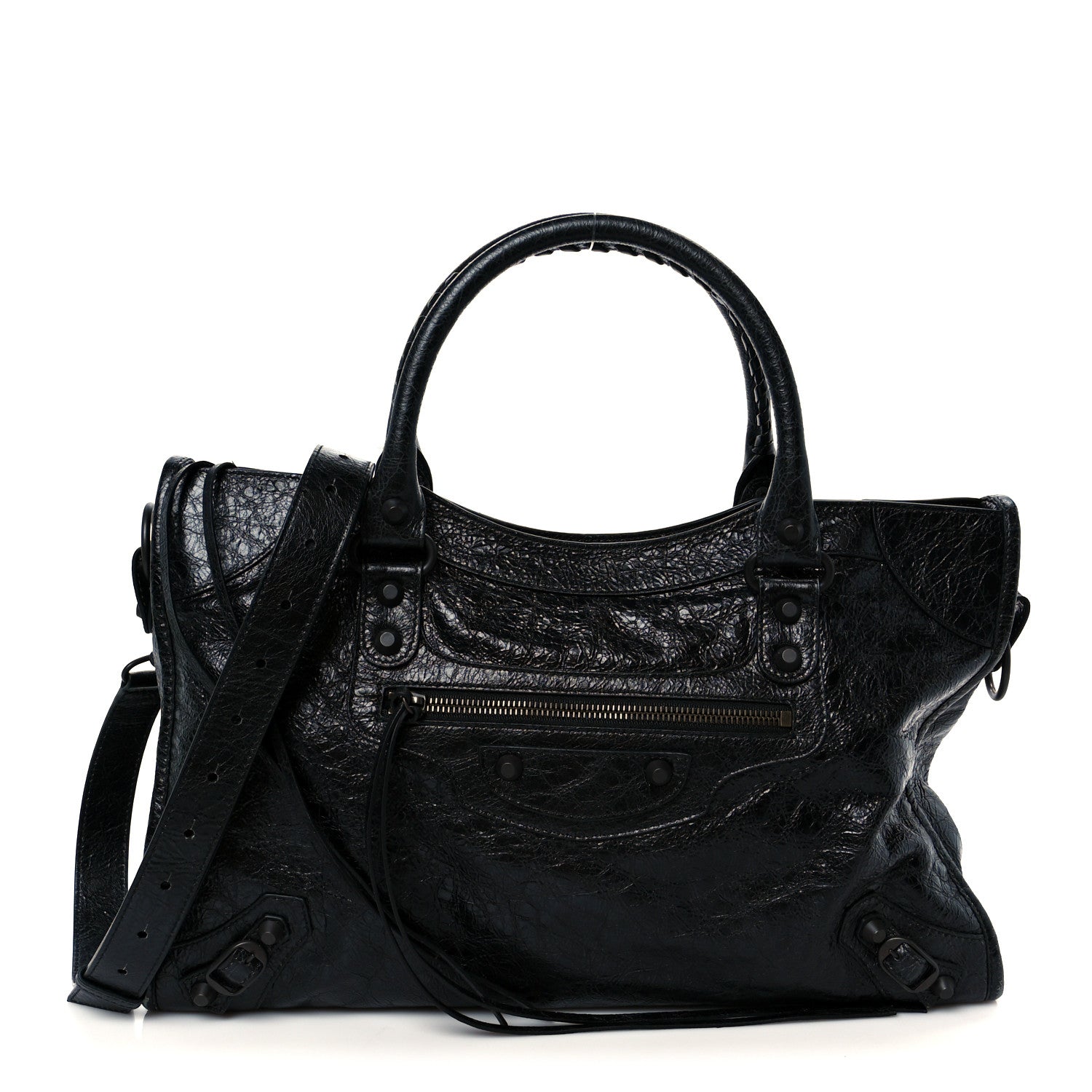Balenciaga Agneau Arena Classic Hardware Medium Le City Black 1 of 10