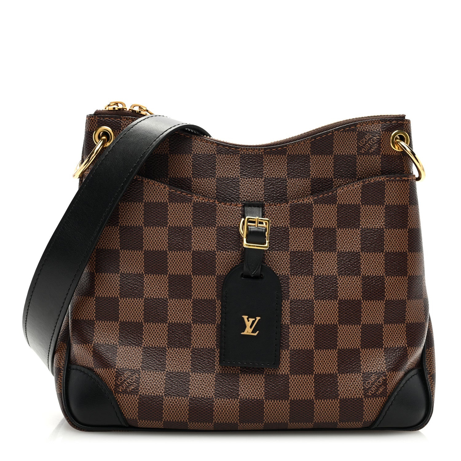 Louis Vuitton Damier Ebene Odeon PM Black 1 of 9
