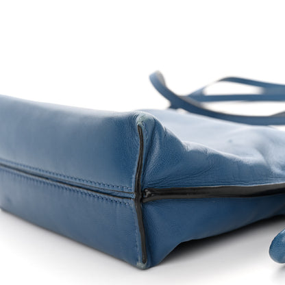 Loewe Calfskin Mini Flamenco Knot Crossbody Bag Indigo 9 of 9