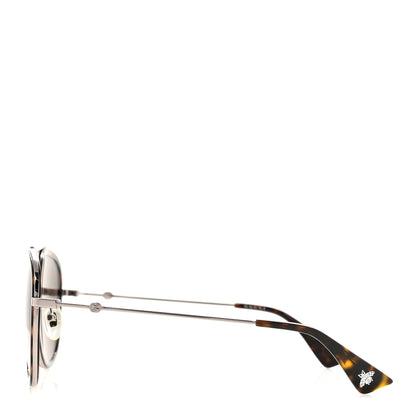 Gucci Aviator Sunglasses GG0062S Tortoise 3 of 8