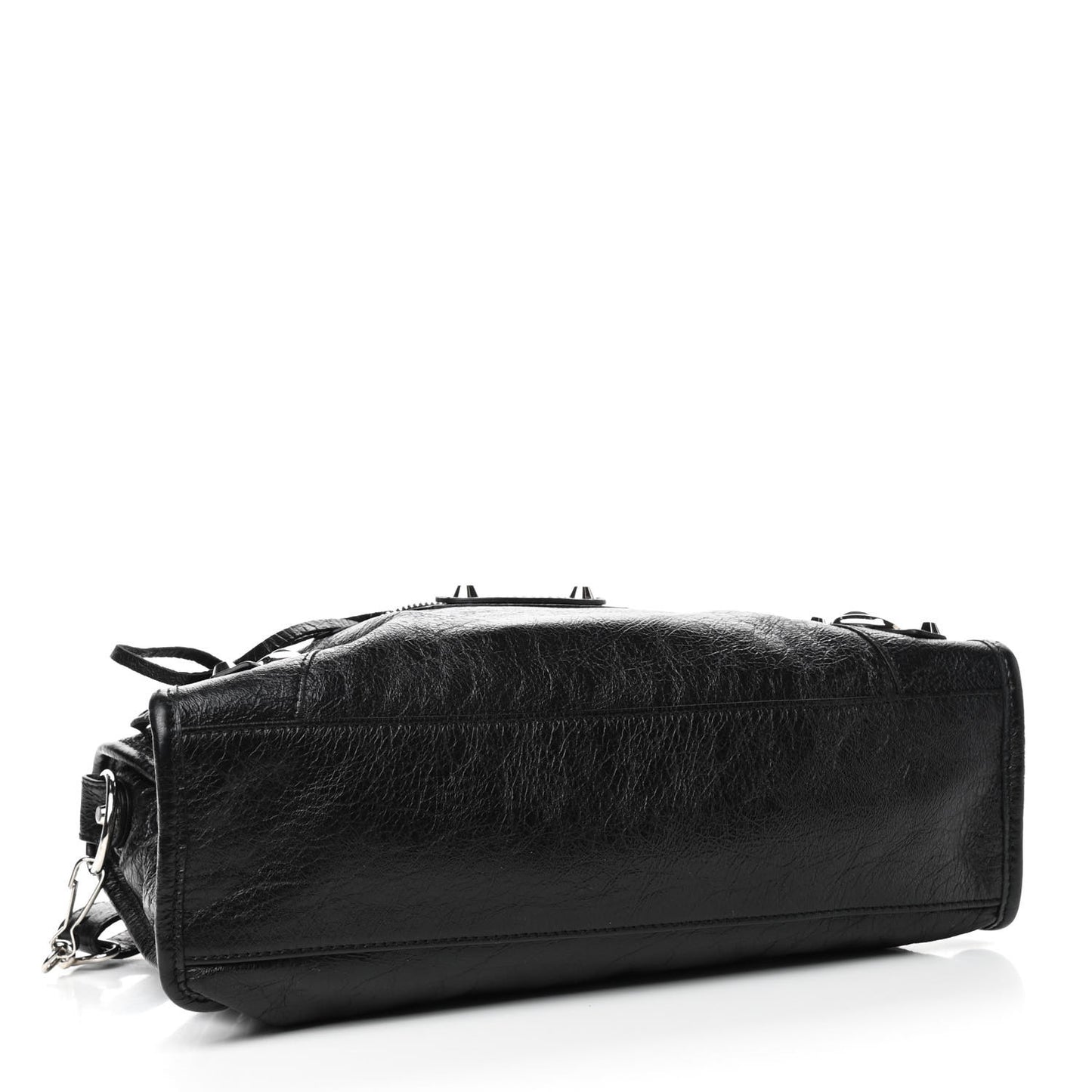 Agneau Classic Silver Hardware S City Black