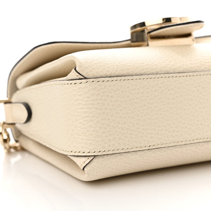 Gucci Dollar Calfskin Interlocking G Crossbody Bag Mystic White 9 of 15