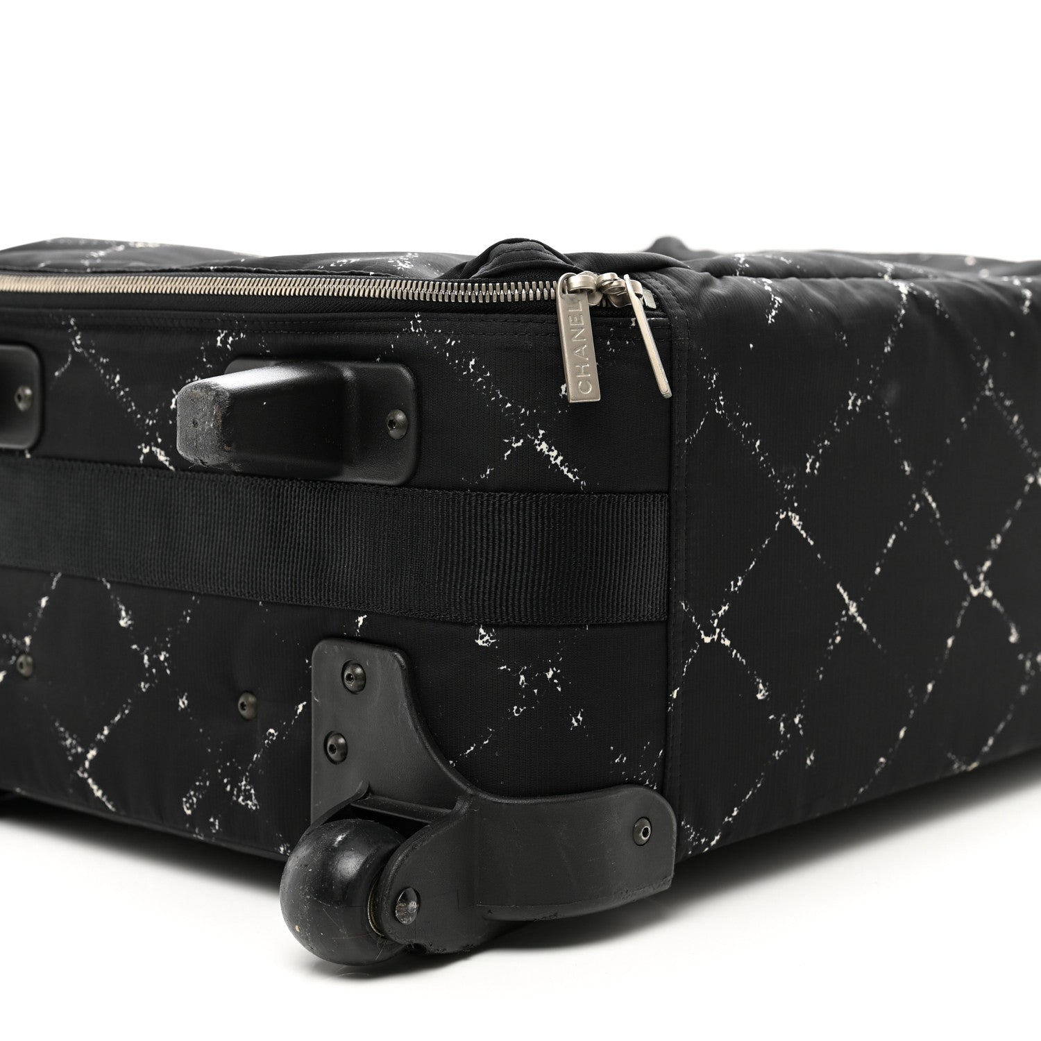 Chanel Nylon Travel Travel Trolley Black 9 of 11