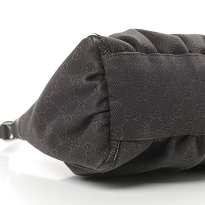 Gucci Monogram D Ring Hobo Dark Brown 9 of 12