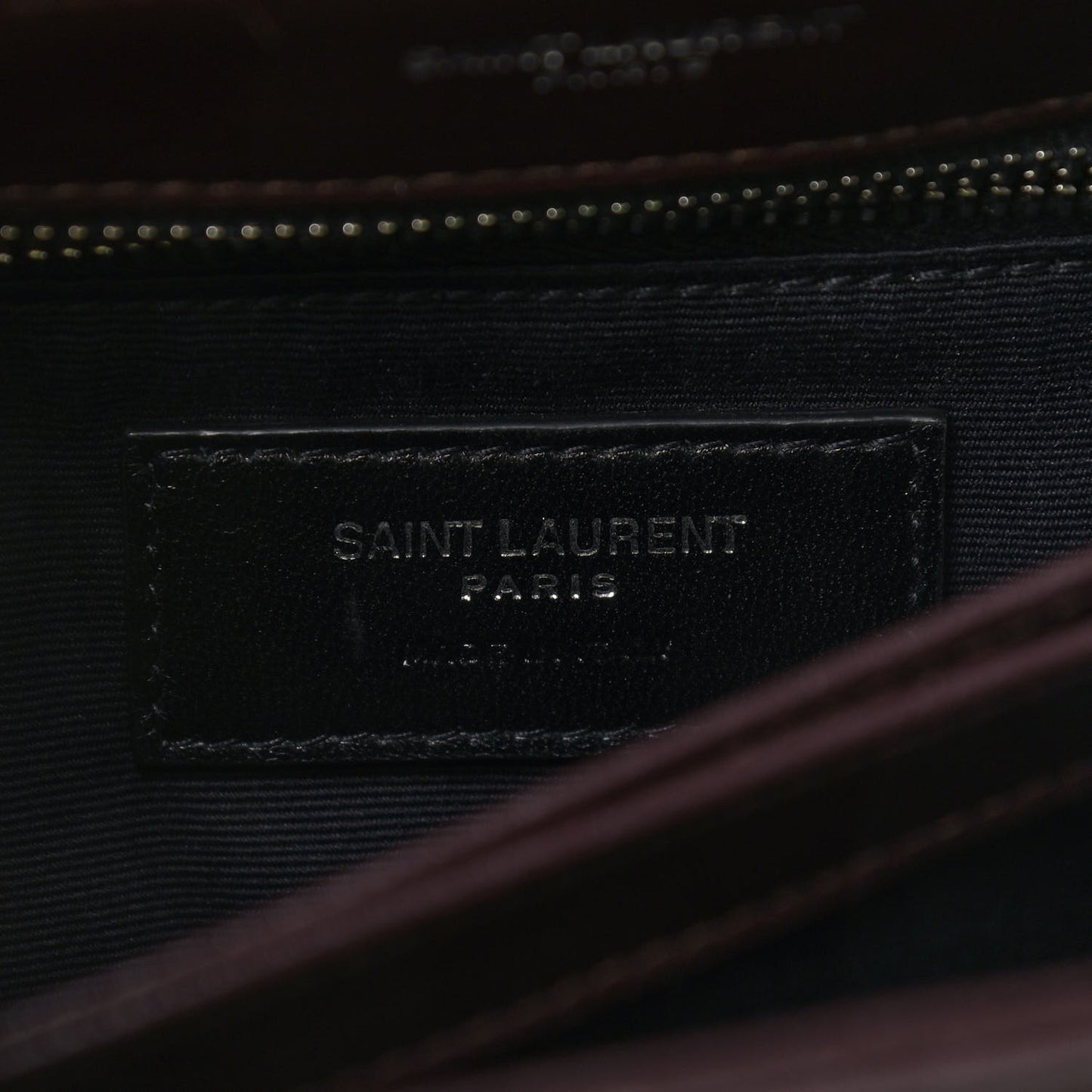 Calfskin Y Quilted Monogram Toy Loulou Monogram Crossbody Bag Black Tulipe