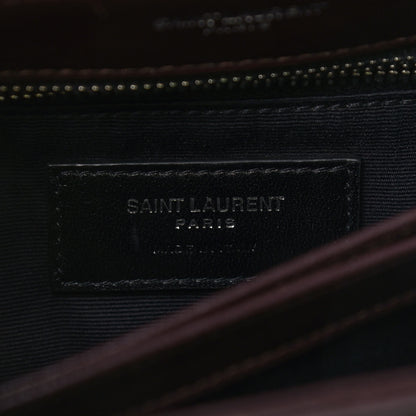 Saint Laurent Calfskin Y Quilted Monogram Toy Loulou Monogram Crossbody Bag Black Tulipe 5 of 9