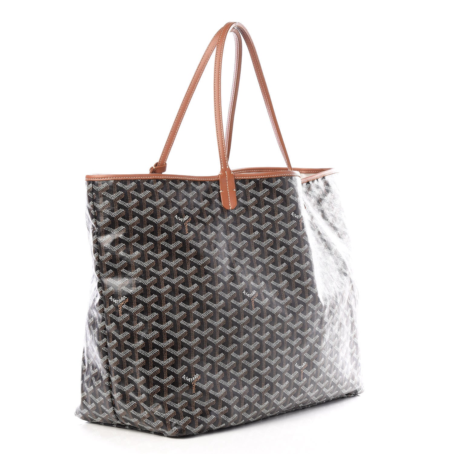 Goyard Goyardine Saint Louis GM Black Gold 3 of 11