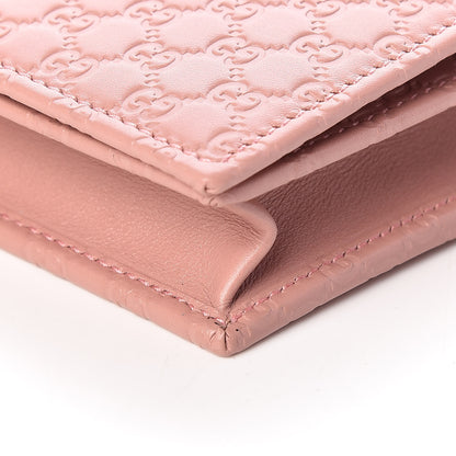 Gucci Microguccissima Crossbody Wallet Soft Pink 8 of 9
