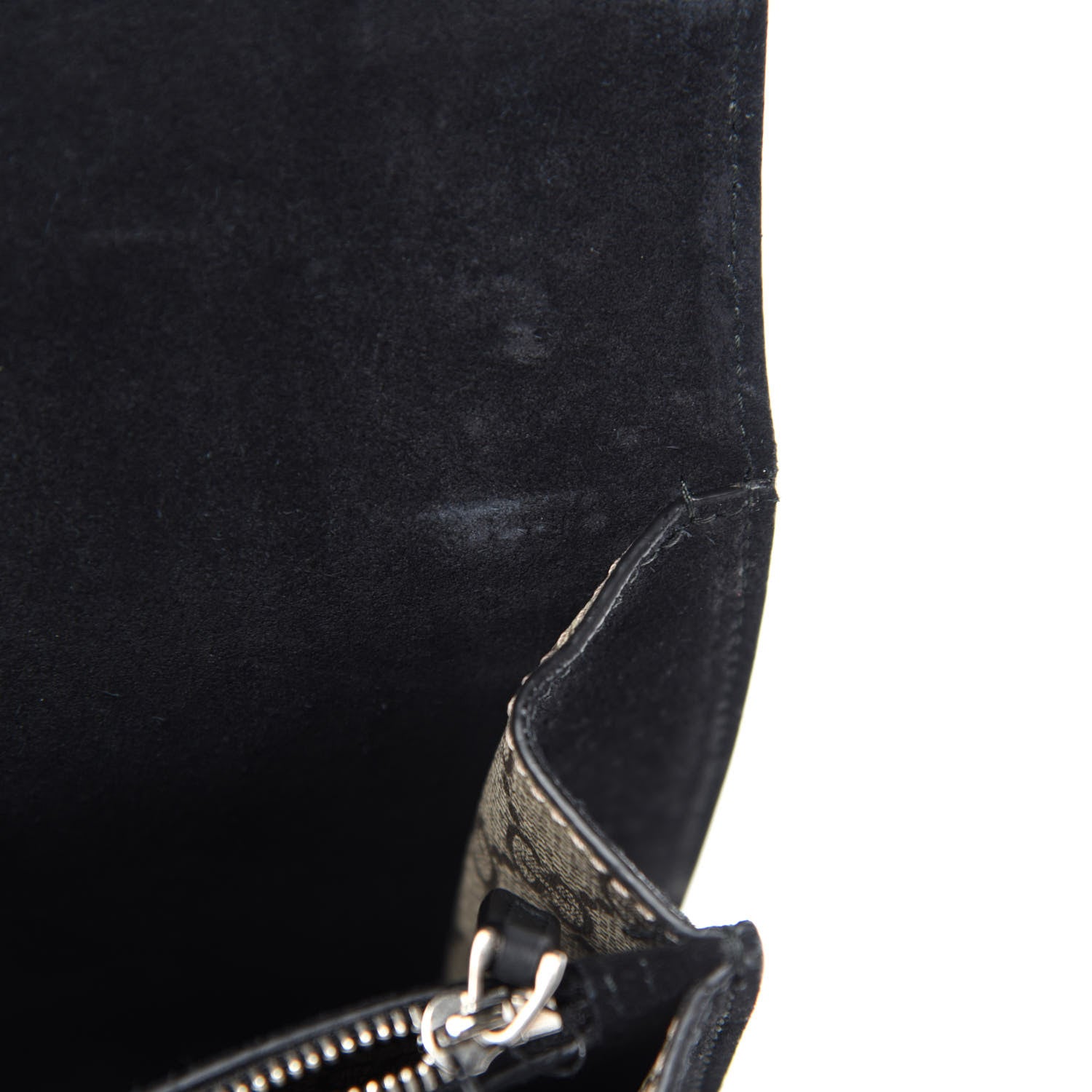 Gucci GG Supreme Monogram Medium Dionysus Shoulder Bag Black 9 of 13