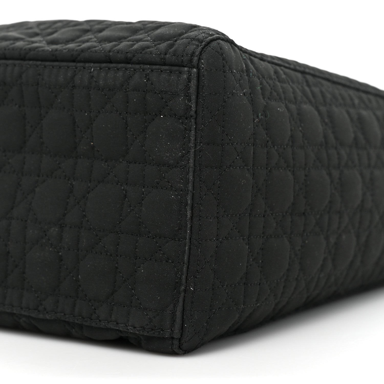 Christian Dior Nylon Cannage Large Lady Dior Black 8 of 17