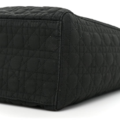 Christian Dior Nylon Cannage Large Lady Dior Black 8 of 17