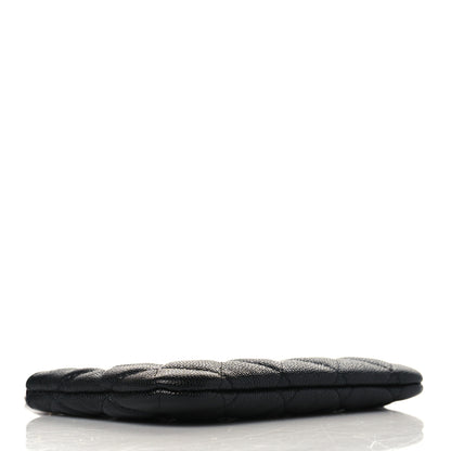 Chanel Caviar Quilted Small Cosmetic Case Black 4 of 8