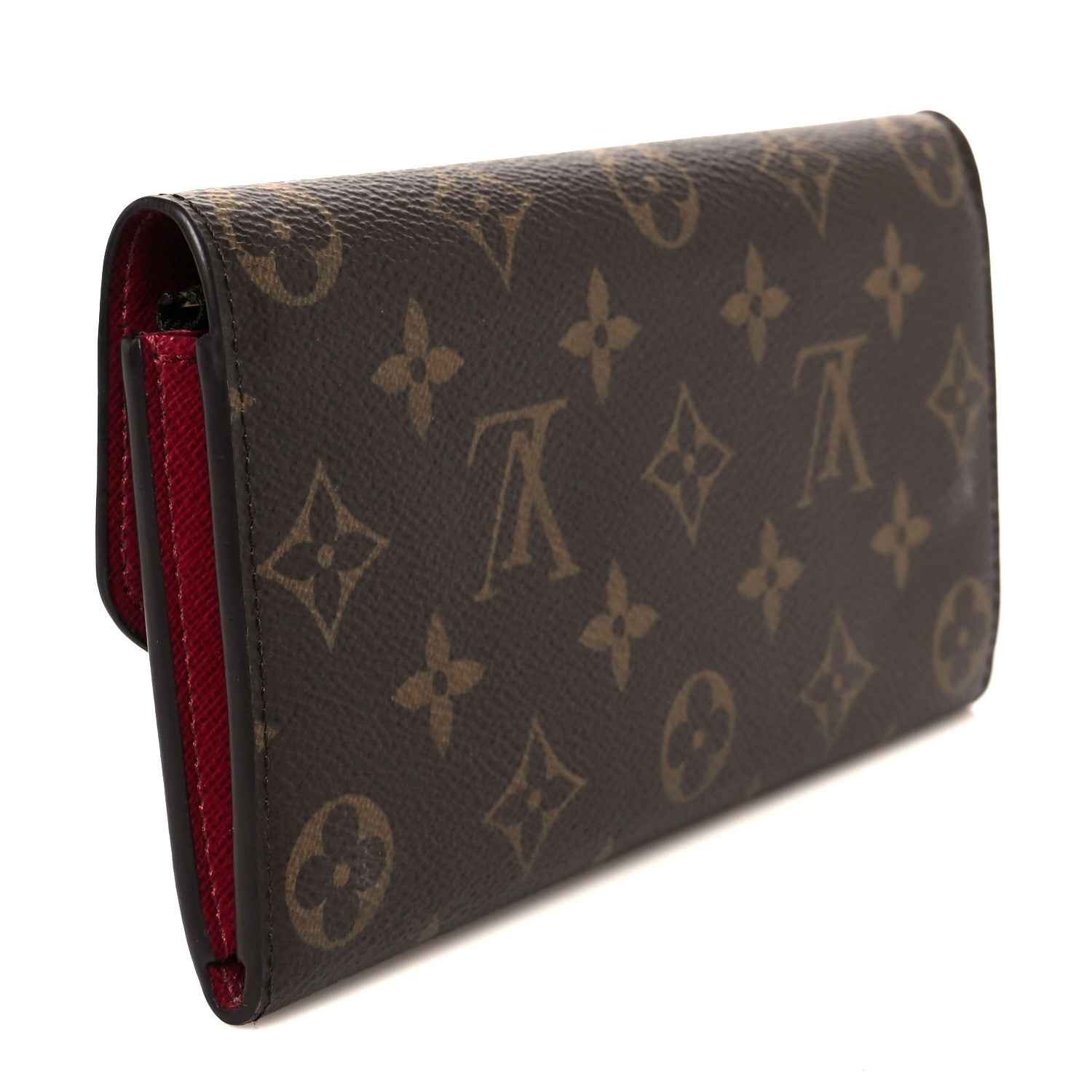Louis Vuitton Monogram Emilie Wallet Fuchsia 3 of 8