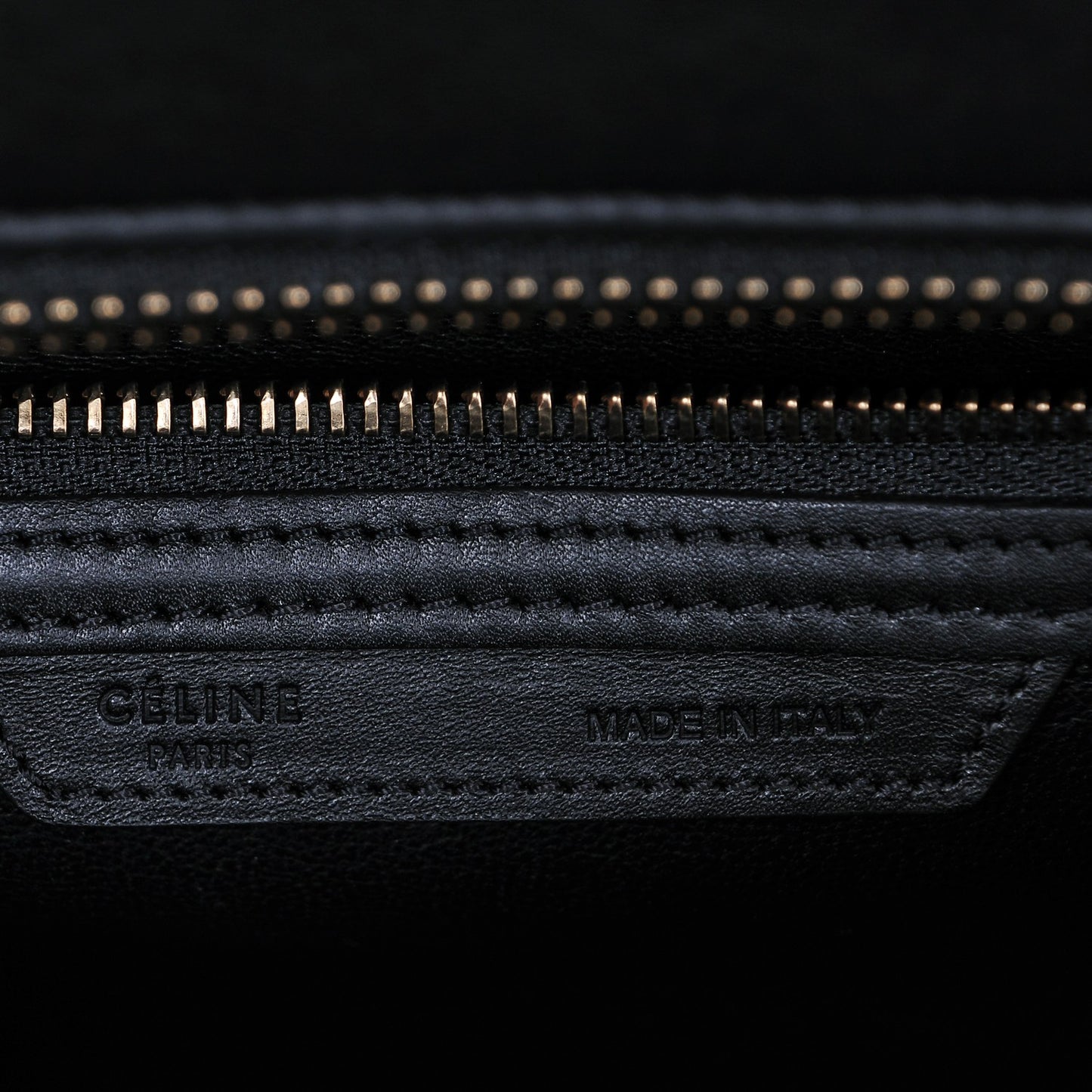 Smooth Calfskin Micro Luggage Black