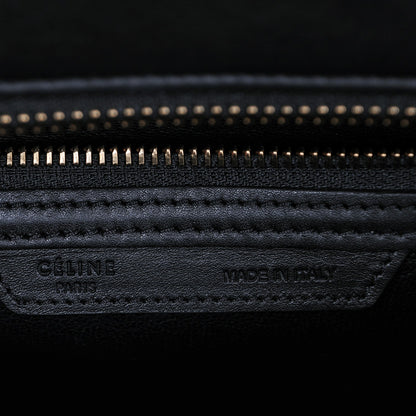 Celine Smooth Calfskin Micro Luggage Black 6 of 6